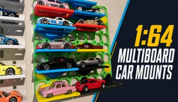 Литой автомобильный дисплей Multiboard в масштабе 1:64