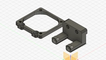 Крепление для вентилятора Ender 3 V2 Neo (магнитное издан...
