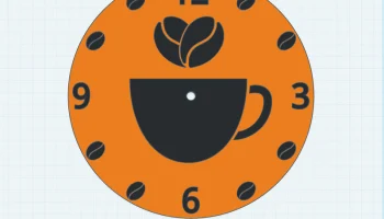 Настенные часы Coffee Love 1