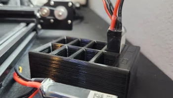 Держатель для липо-аккумулятора Ovonic 3S 450 мАч с инди...