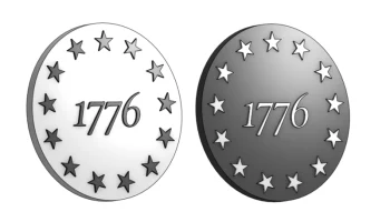 Магнит 1776 г. - 13 звезд 1
