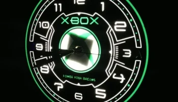 Лайтбокс-часы Xbox - "Энергия вашей мечты" 9
