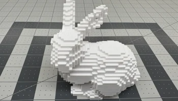Моды Stanford Bunny Mesh: Voxel 3