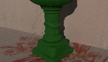 Ваза Podest DaD Warhmmer Architectur QUADS Чистая сетка...