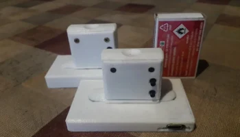 CH32V003 Часы из спичечных коробков 5