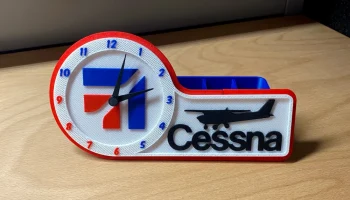 Ремикс CESSNA на Maker World Clock Ремикс CESSNA на Maker World Clock