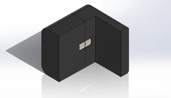 Магнитный зажим на задней панели для Voron Switchwire......
