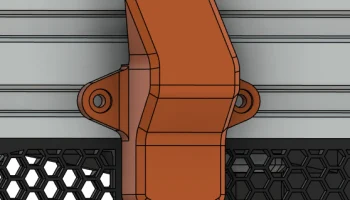 Плоская сетчатая юбка с широкими штанинами для Ender 3 NG 7