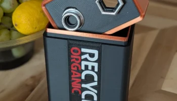Recycell, контейнер для разряженной батареи... 2