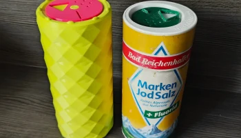 Граненый большой дозатор соли 1