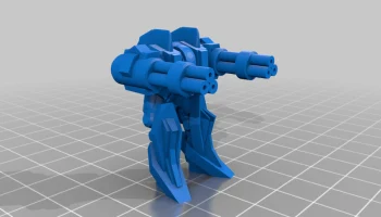 Machine Gun Swarm Weasel-Mech 2