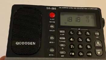 Подставка для радио Qodosen SR-286 TEF6686 2