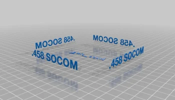 Штабелируемый загрузочный блок .458 SOCOM...... 3