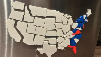 Магнит "Been There" США - головоломка о путешествиях...... 2