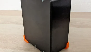 Мини-корпус NAS RPI4B на 4 SSD 3