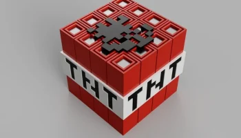 Майнкрафт ТНТ Блокировать