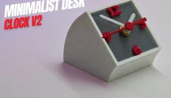 Минималистские настольные часы 1