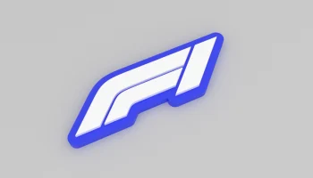 Магнит на холодильник Формулы 1 - контурный логотип F1...... 3