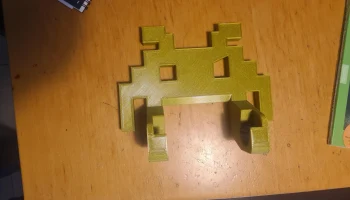 Держатель для туалетной бумаги Space Invaders 1