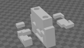 Магнит с персонажем Minecraft со сменной одеждой и волоса... 7