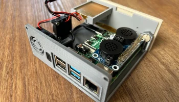 Корпус Raspberry Pi для настольного ПК в стиле ретро V2 3