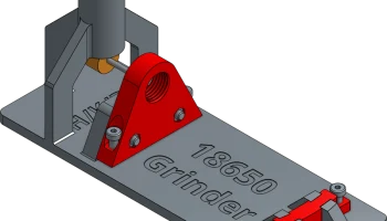 18650 Приспособление для шлифовальной машины (Dremel) 2