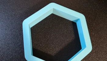 Hexagon Cookie Cutter 1