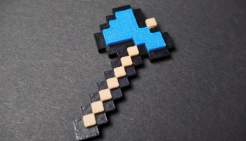 Магнит для топора Minecraft - защелкивается! АМС НЕ НУЖЕН... 1