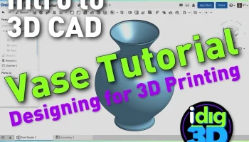 Учебное пособие по вазе - введение в САПР для 3D-печати..... Учебное пособие по вазе - введение в САПР для 3D-печати.....