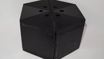 Модульный дисплей и футляр Trigon Bit-Lock Beyblade X. 6