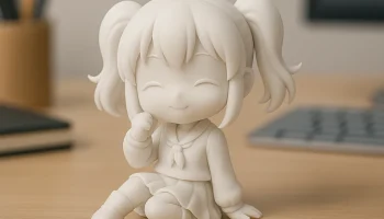 Chibi - фигурка девочки из аниме 0