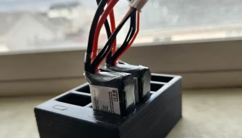 Держатель для липо-аккумулятора Ovonic 3S 450 мАч с инди... 2