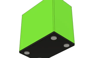 Универсальный ножевой блок (совместим с Gridfinity, 5x3x... 4