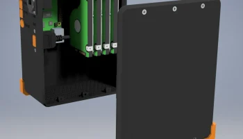 Мини-корпус NAS RPI4B на 4 SSD 5