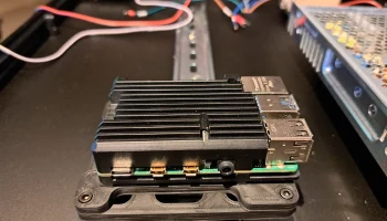 Raspberry Pi 4 - Geekworm Armor Case Voron mount 1