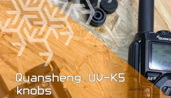 Ручки Quansheng UV-K5 - Knofl&iacute;k pro Quansheng UV-K5