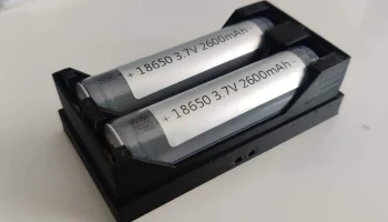 18650/18700 Protected Cell - двойной держатель/лоток для...