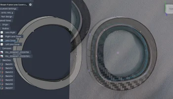 Адаптер для рецептурных линз Steam Frame (TPU) *ОБНОВЛЕНО* 2
