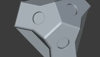 Угловая заглушка Prusa Core One, 10x2 магнита.........
