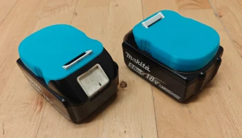 Крышка аккумуляторного отсека Makita - полная 1