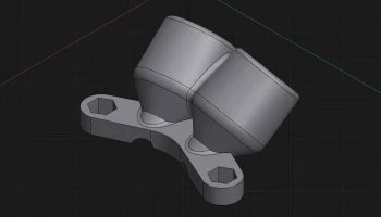 Крепление для двойной антенны ImpulseRC APEX EVO DJI O4... 1
