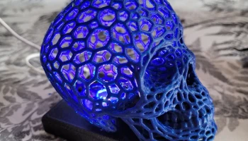 Светодиодный USB-светильник Skull (Skull LED Light USB) ... 4