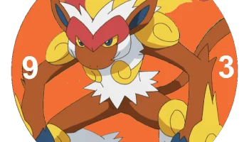 Часы Infernape 1