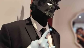 PayDay 2 Death Wish Череп LOW POLY 2