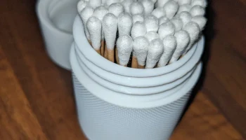 Резьбовой держатель контейнера Q-Tip | q совет beh&auml;lter s...