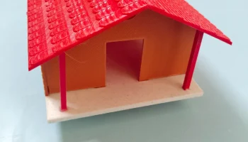 3D-печатный домик/укрытие для аквариумных рыбок (легкая п... 4