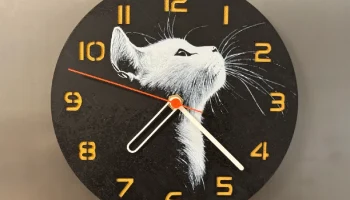 настенные/настольные часы White Cat