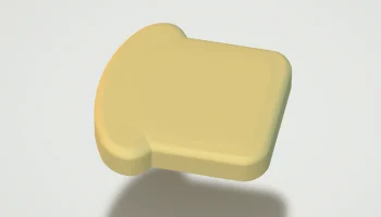 3D-печатная игрушка-тостовый хлеб для игровой кухни