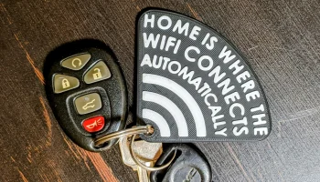 Дом там, где Wi-Fi подключается автоматически Декор Брело... 1