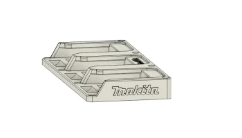 Настенное крепление для аккумулятора Trio Makita 5